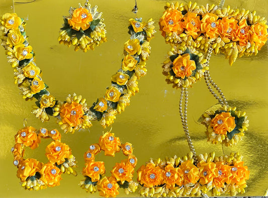 artificial flower mehndi set